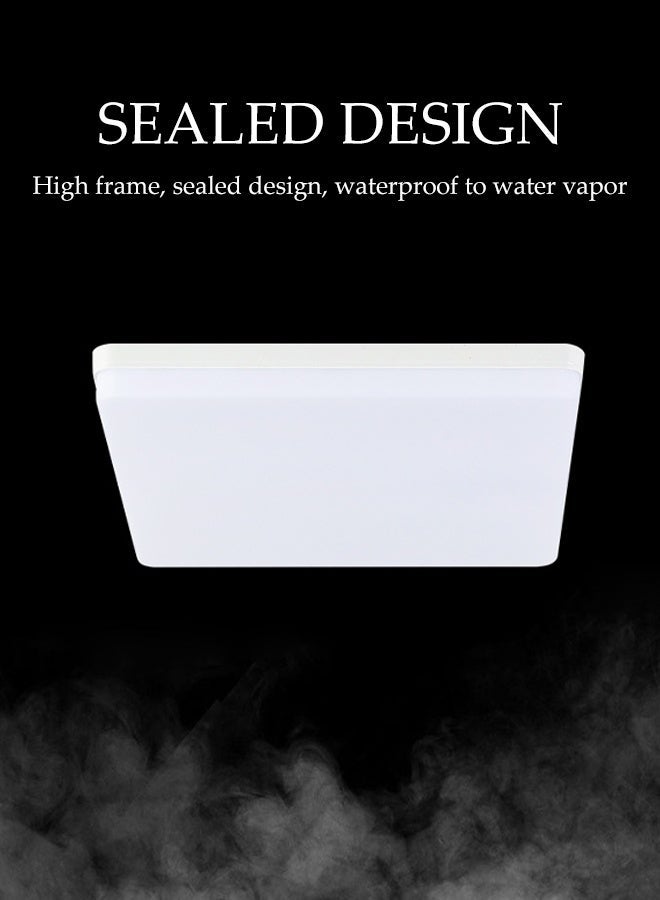DUNISO Modern LED Ceiling Light, Non-Dimmable,Flush Mount 36W Square LED Ceiling Lamp without Flicker for Kitchen, Bathroom, Hallway, 6500K - Image 5